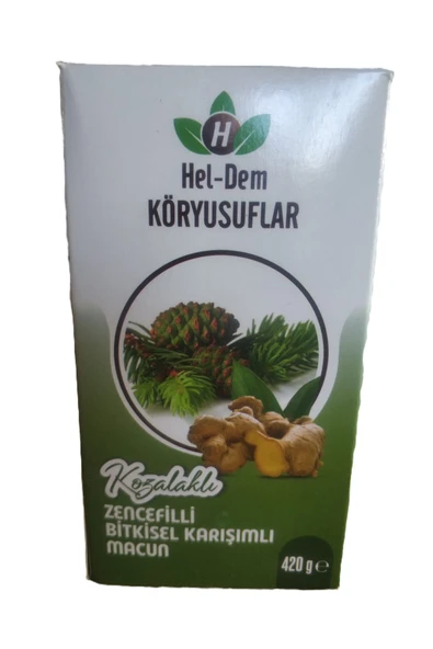 Heldem Kozalaklı- Zencefilli Bitkisel Karışımlı Macun 420 gr ürün görseli 1