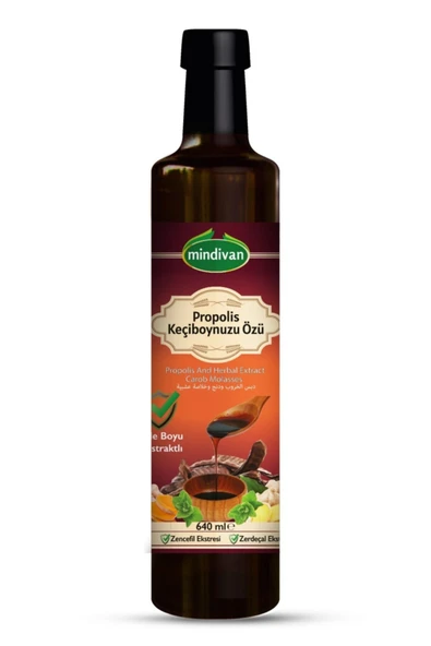 Mindivan Siftaholsun Propolis Keçiboynuzu Özü 640 ml ürün görseli 1