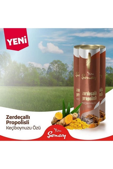 Şenay Zerdeçallı Propolisli Keçiboynuzu Özü 350 gr 3 Adet ürün görseli 1