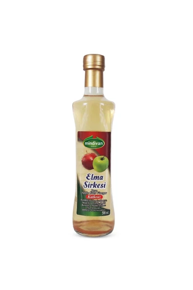 naturel yoni Mindivan Elma Sirkesi 500 Ml ürün görseli 1