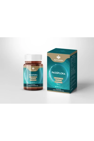 ALFTAMİN Alftamin Passiflora 1000 Mg 60 Kapsül ürün görseli 1