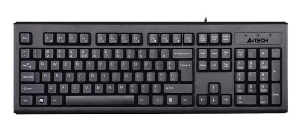 A4 Tech Km-720 Siyah Q Tr Usb Kablolu Fn Multimedya Klavye - Resim 2