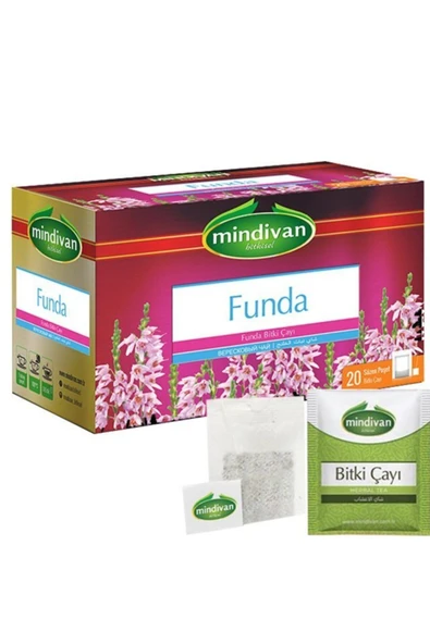 Mindivan Funda Çayı 20'li Bitki Çayı ürün görseli 1