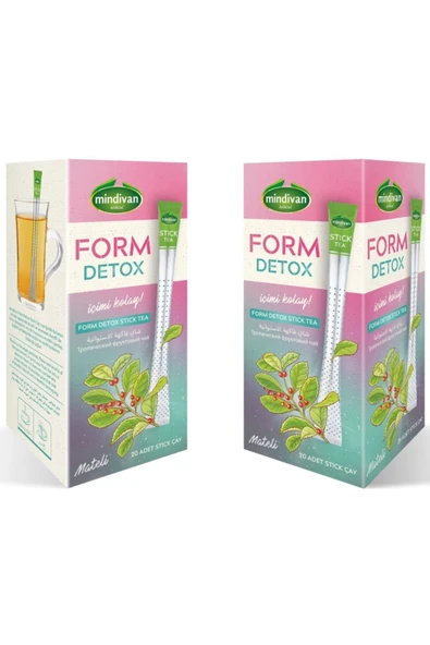 Mindivan Form Stick Çay 20 Li ( Diet Destek Ürünü ) ürün görseli 1