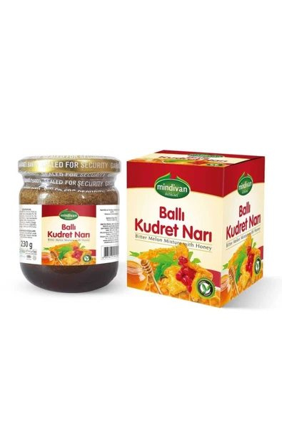 Mindivan Ballı Kudret Narı Macun 230 Gr ürün görseli 1