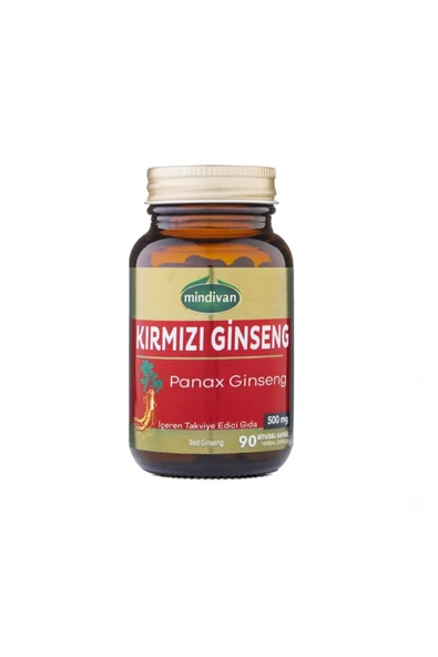 Zühre Mindivan Kırmızı Ginseng Extractı 60 Kapsül ürün görseli 1