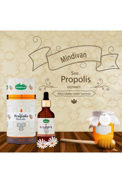 Mindivan Propolis Sıvı Ekstraktı 50ml - Resim 5