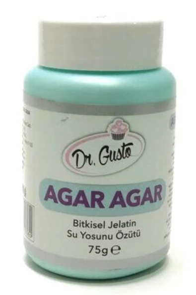 Dr. Gusto Agar Agar Tozu Bitkisel Jelatin ürün görseli 1