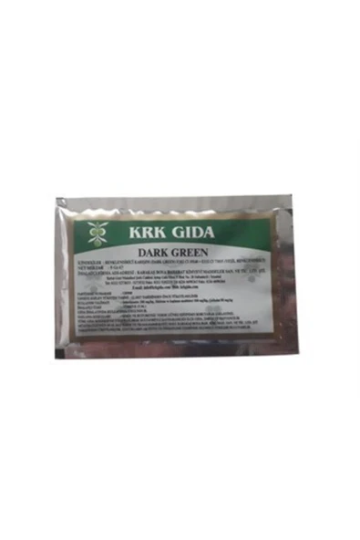 Krk Gıda Yeşil Gıda Boyası 9 gr ürün görseli 1