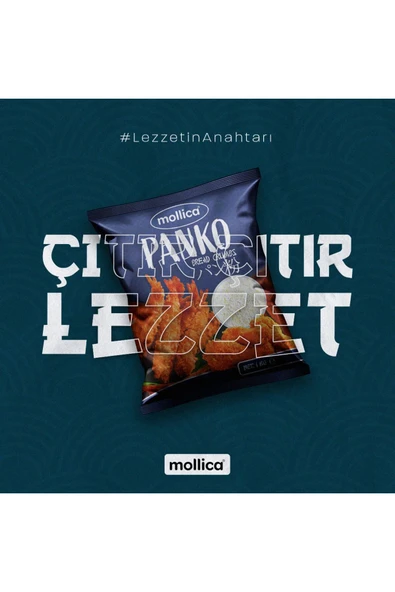 mollica MOLLİCA PANKO EKMEK KIRINTISI 1 KG ürün görseli 1