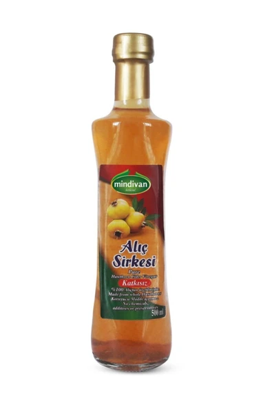 Mindivan Katkısız Alıç Sirkesi 500 Ml ürün görseli 1