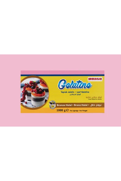 PastaLife Yaprak Jelatin 5'li ürün görseli 1