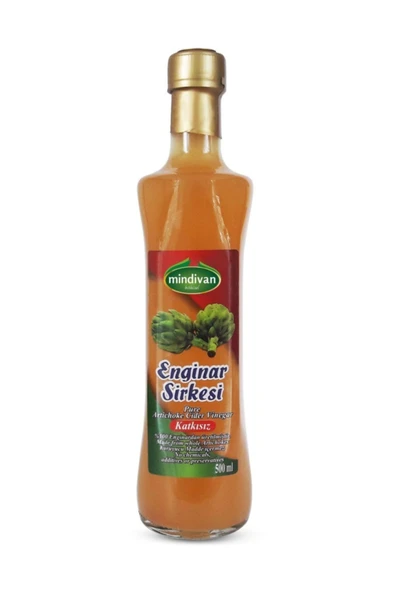Mindivan Katkısız Enginar Sirkesi 500 ml ürün görseli 1