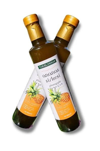 aleyna baharat Ananas Sirkesi 500 ML Doğal Fermantasyon - 2 ADET ürün görseli 1