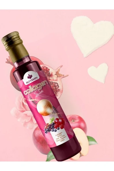 ALFTAMİN Doğal Katkısız Collagen Sirke 500 ml Kolajen ürün görseli 1