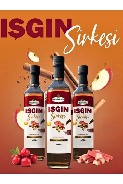 aleyna baharat Işkın Kökü Sirkesi 500 ml Işkın Otu Sirkesi Işgın Vinegar ürün görseli 1