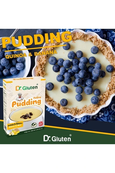 Dr.Gluten Muzlu Kinoalı Glutensiz Puding 112 G ürün görseli 1