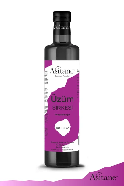 Asitane Üzüm Sirkesi & Doğal Fermantasyon - Grape Vinegar 500 ml ürün görseli 1
