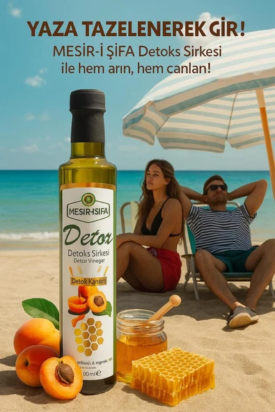aleyna baharat Mesiri Şifa Detox Sirkesi 500 ml ürün görseli 1