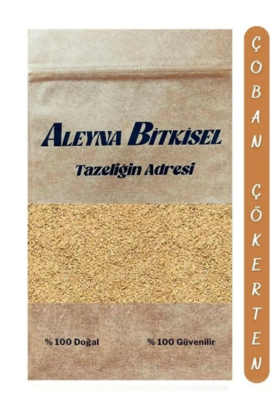 Aleyna Bitkisel Çoban Çökerten Tozu 250 G-taze Öğütülmüş ürün görseli 1