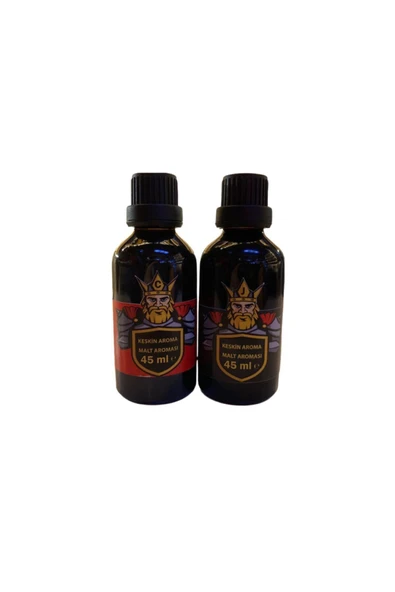 Keskin Aroma Malt Aroması Kırmızı 45 ml Ve Siyah 45 ml ürün görseli 1