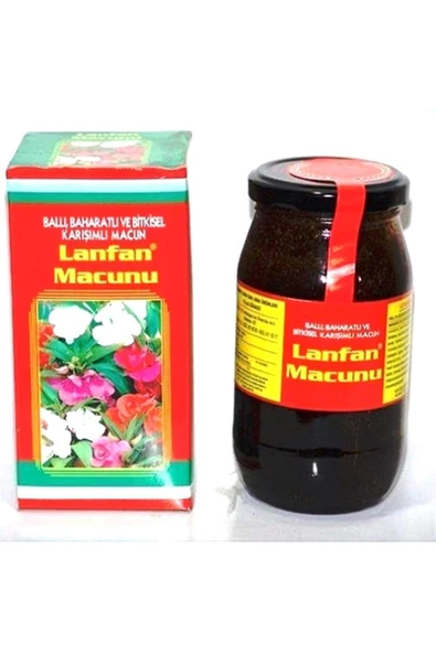 Aktar Shop Lanfan Ballı Baharatlı Ve Bitkisel Karışımlı Macun 400 Gr ürün görseli 1