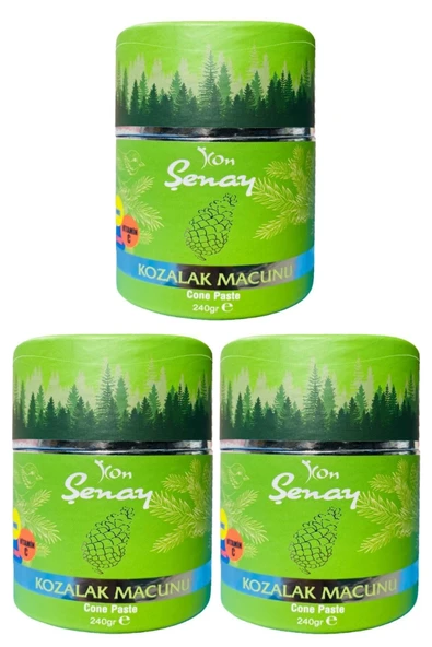 Şenay Kozalak Macunu 240 X 3 Adet - Resim 2