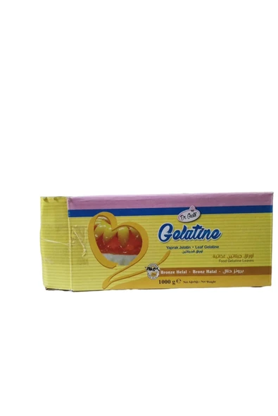 Dr. Gusto Jelatin Yaprak 1 Kg 300'lü ürün görseli 1