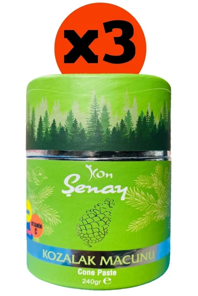 Şenay Kozalak Macunu 240 X 3 Adet ürün görseli 1
