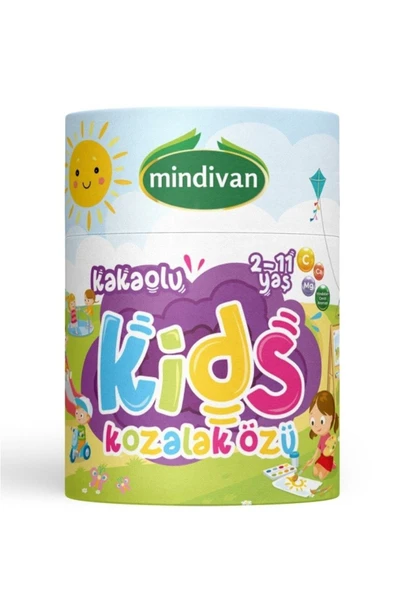 Mindivan Kids Çocuklar Için Özel Kakaolu Kozalak Macunu 240 gr ürün görseli 1