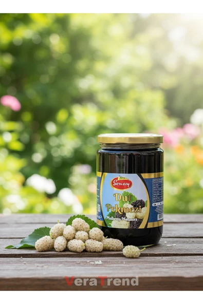 Şenay Doğal Pekmez Hakiki Katkısız Dut Pekmezi 800 gr ürün görseli 1