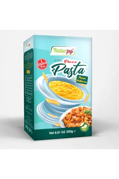 Dr.Gluten Glutensiz Penne Makarna 250 GR Penne Pasta ürün görseli 1