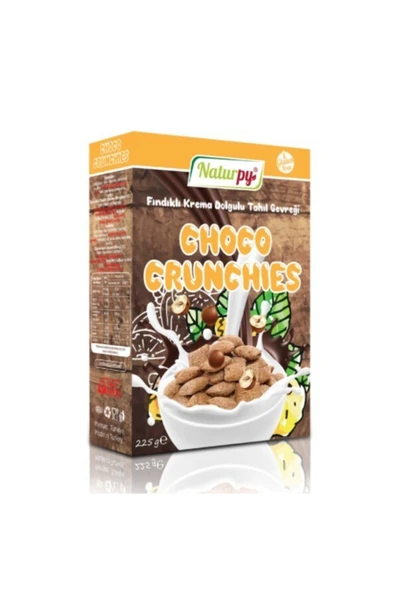 Naturpy Glutensiz Fındıklı Krema Dolgulu Tahıl Gevreği 225 gr ürün görseli 1
