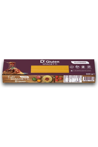 Dr.Gluten Dr. Gluten Glutensiz Spagetti Makarna 500 gr ürün görseli 1