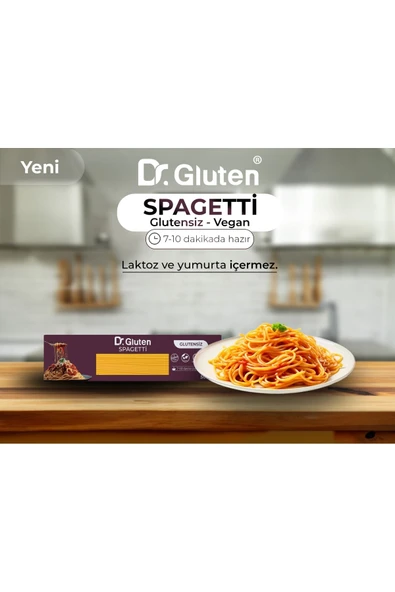 Dr.Gluten Glutensiz Makarna Spagetti Makarna 400 Gr. ürün görseli 1