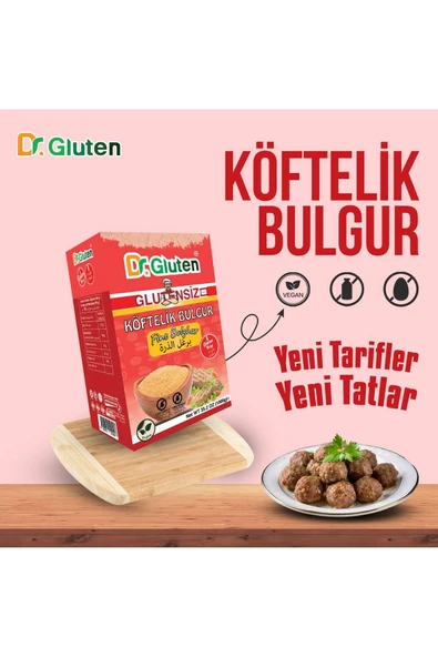 Dr.Gluten Glutensiz Köftelik Bulgur 1 Kg Fine Bulghur 1000gr ürün görseli 1