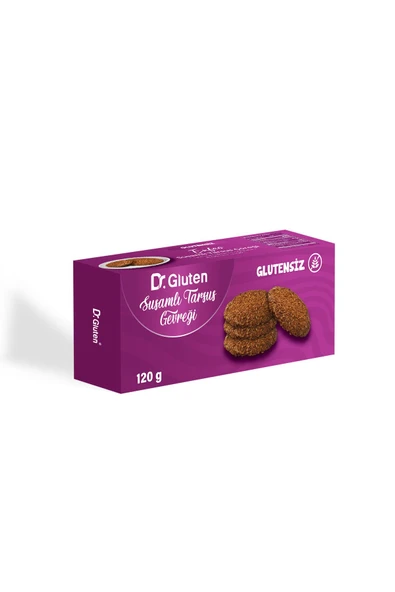 Dr.Gluten DR GLUTEN GLUTENSİZ SUSAMLI TARSUS GEVREĞİ 120 Gr. ürün görseli 1
