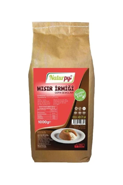 Dr.Gluten Glutensiz Mısır İrmiği 1 KG Corn Semolina 1000 Gr ürün görseli 1