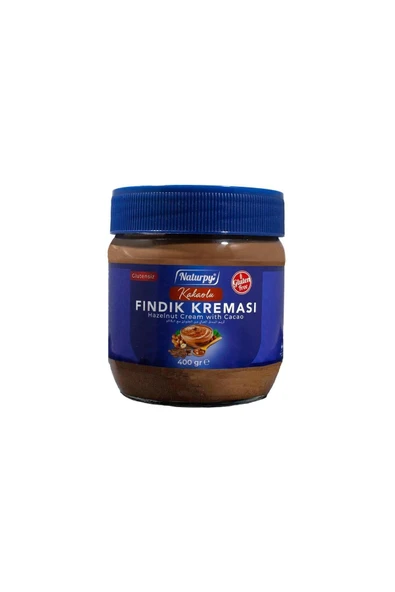 Naturpy Glutensiz Kakaolu Fındık Kreması Gluten Free Hazelnut Cream 400 g ürün görseli 1