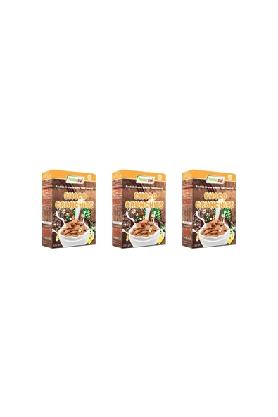 Naturpy Glutensiz Fındıklı Krema Dolgulu Tahıl Gevreği 225 G X 3 Adet ürün görseli 1