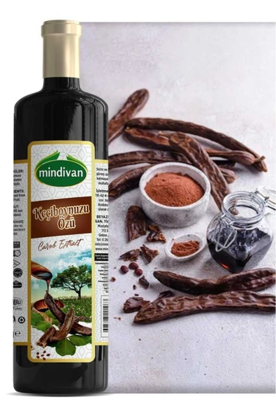 Mindivan Keçiboynuzu Pekmezi Harnup Özü 700gr soğuk Sıkım ürün görseli 1