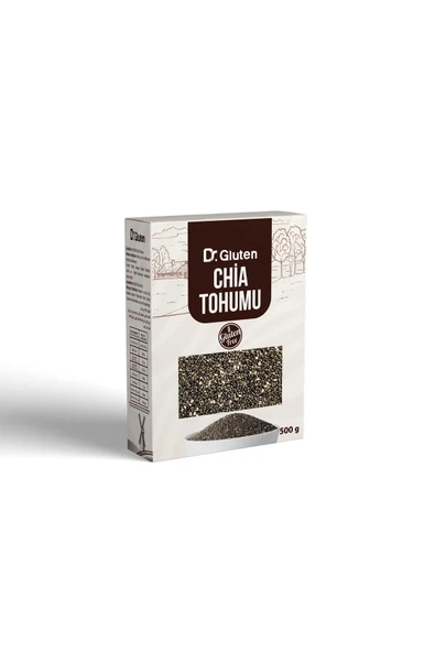 Dr.Gluten DR. GLUTEN GLUTENSİZ CHİA TOHUMU 500 GR. ürün görseli 1