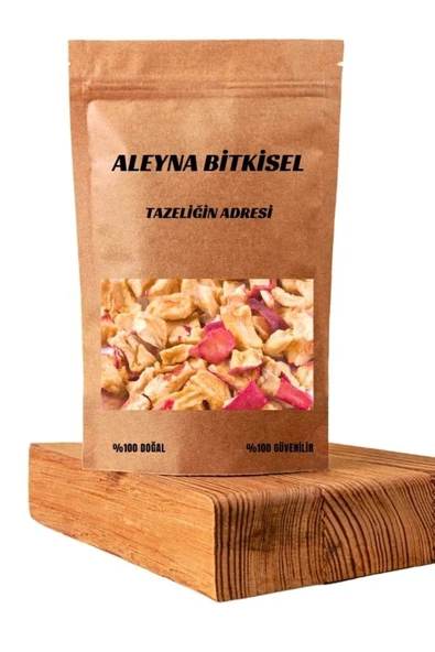 Aleyna Bitkisel Elma Kurusu Küp Kesim 100 G ürün görseli 1