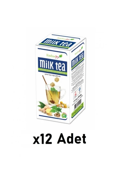 Naturpy Milk Tea Anne Sütü Çayı 250 gr 12 Adet ürün görseli 1