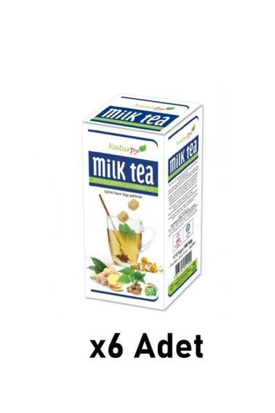 Naturpy Milk Tea Anne Sütü Çayı 250 gr 6 Adet ürün görseli 1