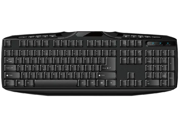 Everest KB-250U Siyah F Usb Kablolu Multimedya 113 Tuşlu Klavye ürün görseli 1