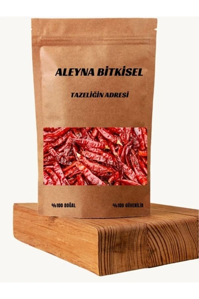 Aleyna Bitkisel Atom Biberi, Cin Biberi 50 gr Zehir Acı Atom Kurutulmuş ürün görseli 1
