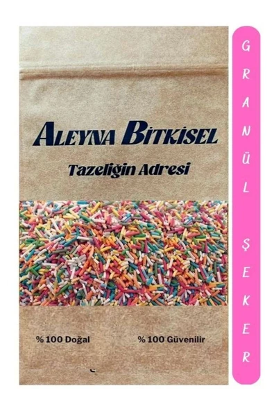 Aleyna Bitkisel Pasta Süsü 250 G Renkli ürün görseli 1