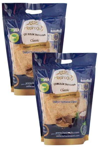 aktarix 2 Adet Haşiroğlu Çerezlik Cips Tarhana 450 Gr Kahramanmaraş ürün görseli 1