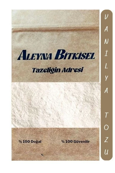 Aleyna Bitkisel Vanilya Toz %100 Saf 100 G ürün görseli 1